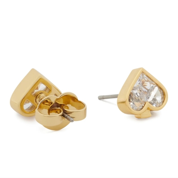 Kate SpadeKate Spade So Spade Gold Stud Earrings - Picture 3 of 4